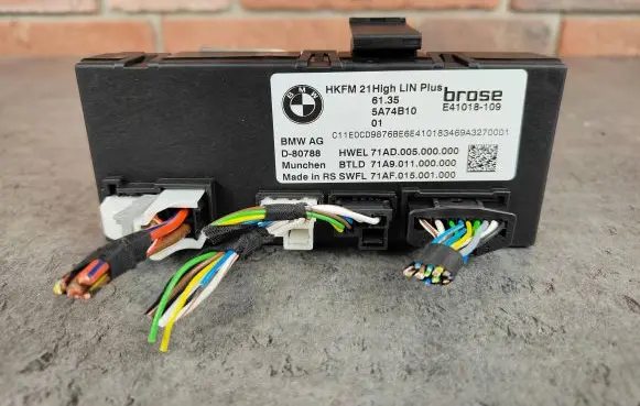 Tailgate/trunk control unit/module