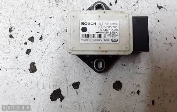 Citroen DS4 ESP acceleration yaw rate sensor 0265005765 9664661580