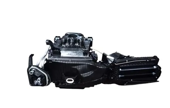 Interior heater climate box assembly