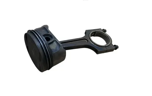 Piston with connecting rod