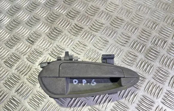 Rear door exterior handle