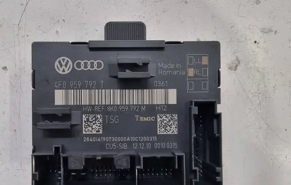 Audi A6 S6 C6 4F Door control unit/module 8K0959792M 4F0959792T