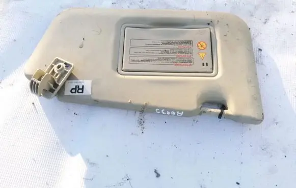 Nissan Micra Sun visor