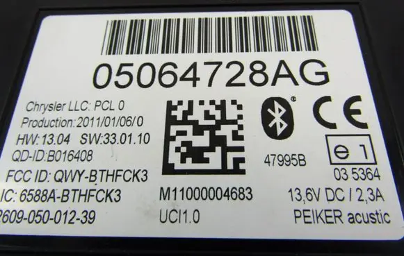 Jeep Compass Other control units/modules 05064728AG