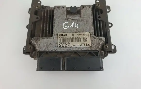 Fiat Doblo Engine control unit/module 55201425 0281011556