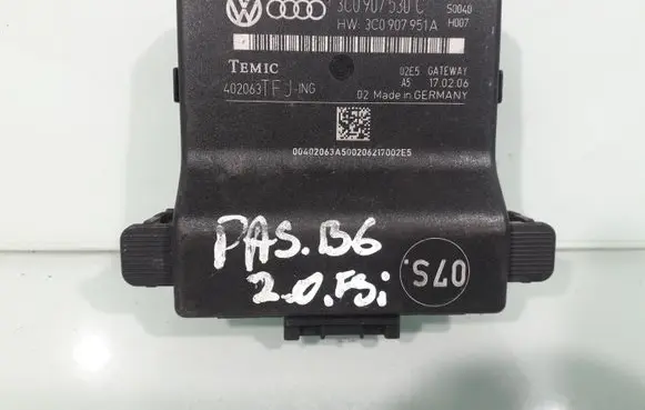 Gateway control module