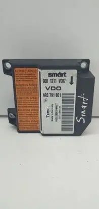Smart ForTwo I Airbag control unit/module 993791001 0001211V007 C3T1G04AGH8