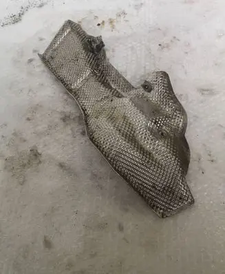 Audi A6 C7 Heat shield in engine bay 4G0399300A A1995
