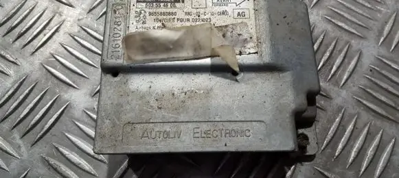 Peugeot 407 Airbag control unit/module 9654717280 603554600