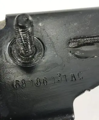 Chrysler Pacifica Sliding door upper roller guide/hinge 68186031AC