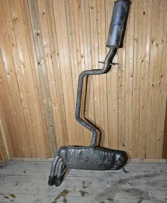Audi A3 S3 A3 Sportback 8P Muffler/silencer 1K0253611C 1K0120B10