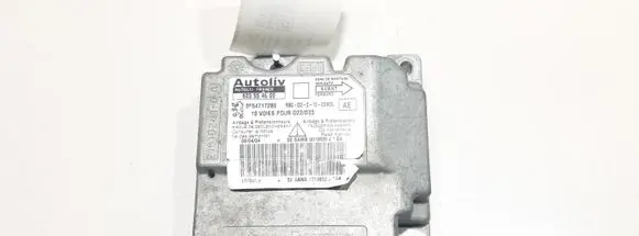 Peugeot 407 Airbag control unit/module 603554600 9654717280