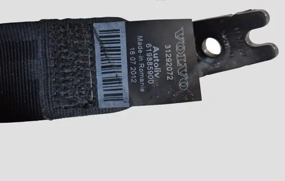 Volvo V40 Rear seatbelt 31292072 619894600