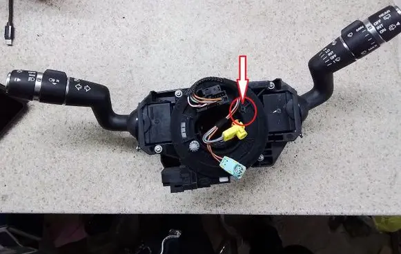 Land Rover Evoque I Wiper turn signal indicator stalk/switch BJ3214A664BB