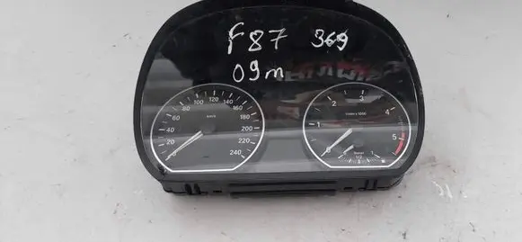 BMW 1 E81 E87 Speedometer (instrument cluster) 102495298 9220949 170249408
