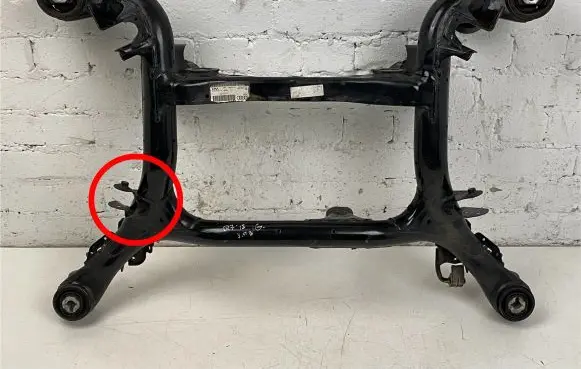 Audi Q7 4M Rear subframe 4M0500025 22365286