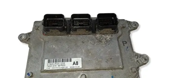 Honda Civic Engine control unit/module 37820RSAG33 7402574 997622