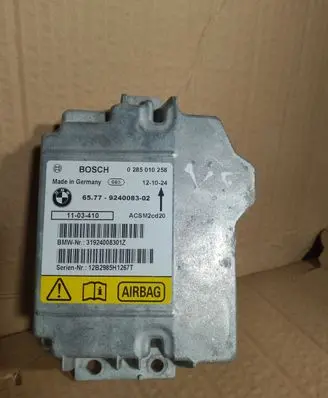 BMW X5 E70 Airbag control unit/module 9240083 6577924008302 0285010258