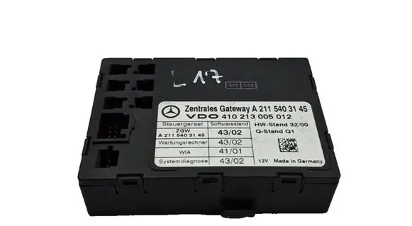 Mercedes-Benz C W203 Gateway control module A2115403145