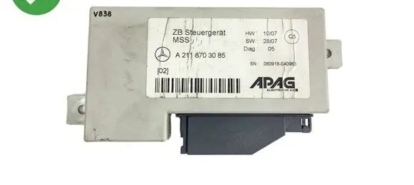 Mercedes-Benz E W211 Comfort/convenience module A2118703085 080918040963
