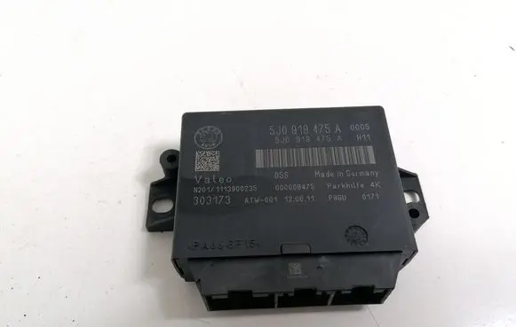 Skoda Superb B6 (3T) Parking PDC control unit/module 5J0919475A
