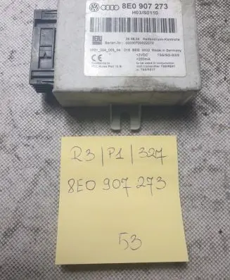Audi A4 S4 B7 8E 8H Tire pressure control unit 8E0907273A