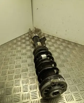 Front shock absorber with coil spring