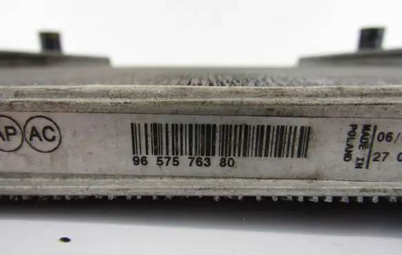 Citroen Berlingo Coolant radiator 9657576380
