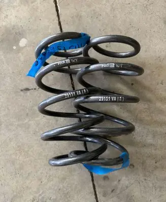 Mercedes-Benz B W245 Rear coil spring 29151VA