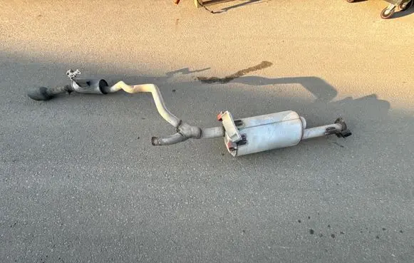 Dodge RAM Muffler/silencer 10832H