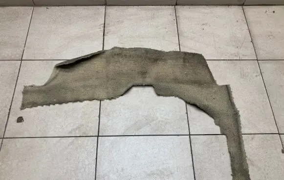 Mercedes-Benz E W123 Rear floor carpet liner 