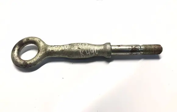 Towing hook eye