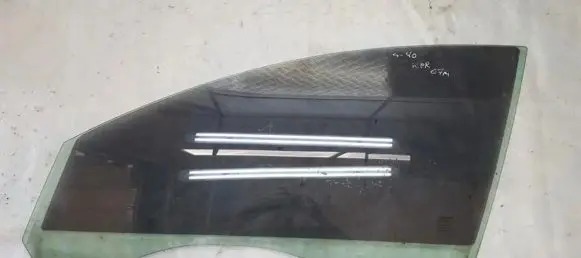 Volvo S40 Front door window glass four-door