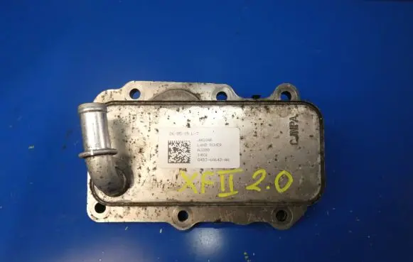Jaguar XF Engine oil radiator G4D3-6A642-AA 14KW AJ200