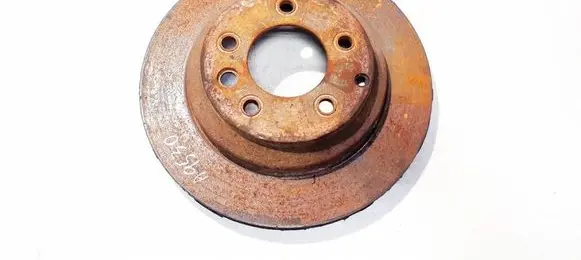 Audi Q7 4L Rear brake disc ventiliuojamas