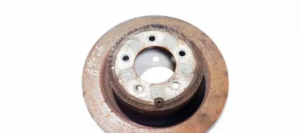 Jeep Compass Rear brake disc neventiliuojamas