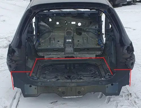 Peugeot 308 Rear bodywork LAKEKU