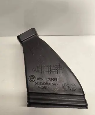 Cabin air duct channel