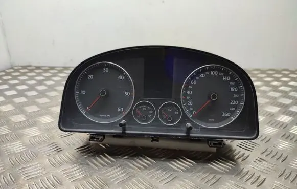 Volkswagen Touran I Speedometer (instrument cluster) 1T0920870G