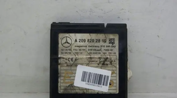 Mercedes-Benz CLK A209 C209 Seat control module A2098202810