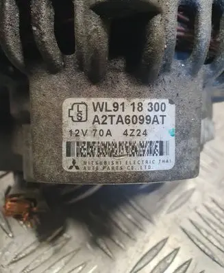 Mazda Premacy Generator/alternator A2TA6099AT WL9118300 12V70A4A24