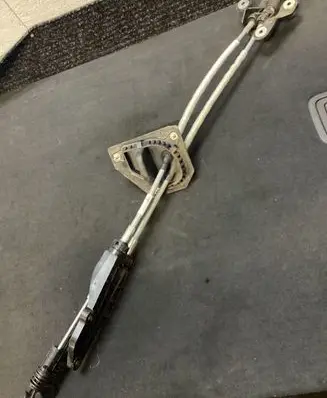 Volkswagen Crafter Gear shift cable linkage 7C1711877F 422158915
