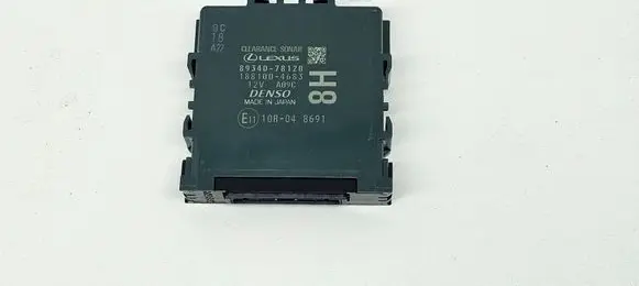 Lexus NX Parking PDC control unit/module 8934078120 1881004683