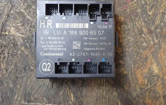 Mercedes-Benz GL X166 Door control unit/module A1669006507