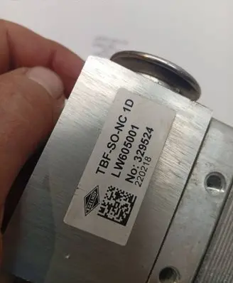 Renault Arkana Air conditioning (A/C) expansion valve 295E35353R V053002
