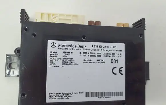 Mercedes-Benz E W238 Other control units/modules A2389002203 A2309018400 A2389029305
