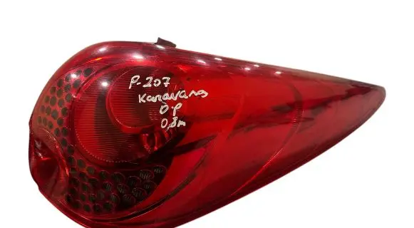 Peugeot 207 Rear/tail lights 9680157980