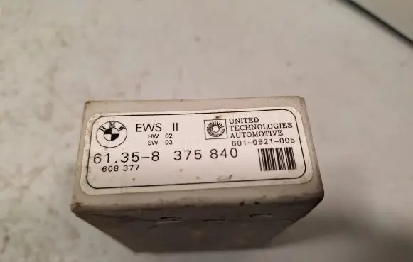 BMW 5 E39 Immobilizer control unit/module 61358375840