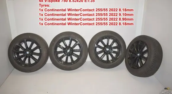 BMW X7 G07 R20 alloy rim 6880688 36116880688
