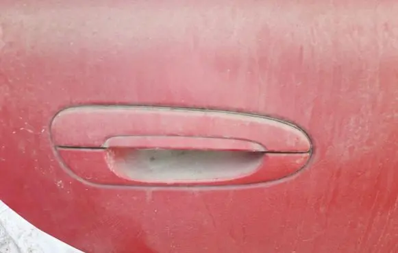 Mazda 626 Front door exterior handle